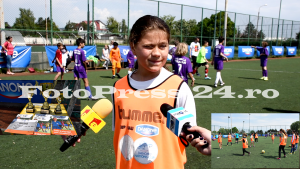 Maria Isabella Barbu - fotbal - cupa hagi danone - fotopress24.ro