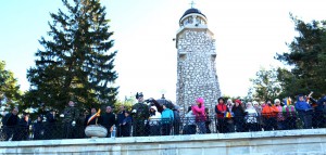 Flacara Centenarului a fost aprinsa la Mausoleul Mateias