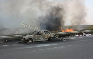 incendiu auto A1 (18)