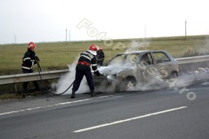 incendiu auto A1 (32)