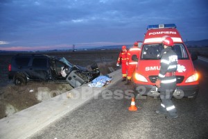 accident mortal giratoriu Mioveni-foto-Mihai Neacsu (1)