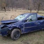Accident rutier la ieșirea din Dragoslavele spre Târgoviște (1)
