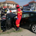 Accident rutier între două autoturisme, comună Căteasca, sat Coseri (2)