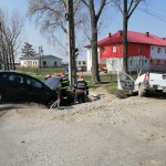 Accident rutier între două autoturisme, comună Căteasca, sat Coseri (3)