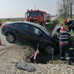 Accident rutier între două autoturisme, comună Căteasca, sat Coseri (5)