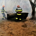 Incendiu casă comuna Popești (1)