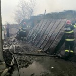 Incendiu casă comuna Popești (2)