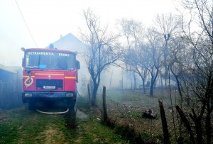 Incendiu casă comuna Popești (4)