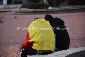 Noi proteste anti-mască și anti-restricțîi în centrul orașului Pitești (2)