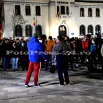 Noi proteste anti-mască și anti-restricțîi în centrul orașului Pitești (24)
