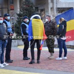 Noi proteste anti-mască și anti-restricțîi în centrul orașului Pitești (4)