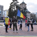 Noi proteste anti-mască și anti-restricțîi în centrul orașului Pitești (7)