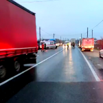 Accident grav pe DN 7 în Morărești (7)