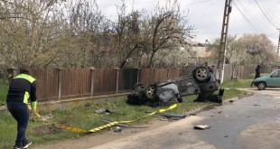 Accident rutier grav în comună Slobozia