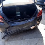 Accident rutier în Pitești în zona intrare târg săptămânal (1)