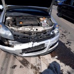 Accident rutier în Pitești în zona intrare târg săptămânal (2)