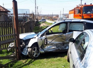 Accident rutier în localitatea Dobrești