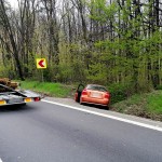Accident rutier în localitatea Drăganu, pe DN7 (3)