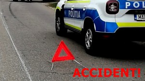 Accident rutier în localitatea Mărăcineni