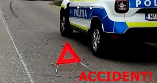 Accident rutier în localitatea Mărăcineni