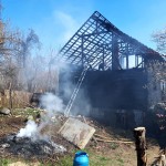 Incendiu la o casă din sat Vernesti, comuna Valea Danului (2)