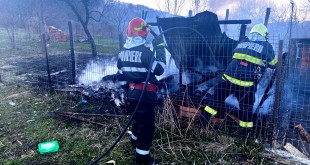 Incendiu la o magazie în comuna Bălilești