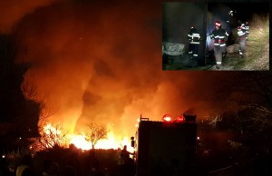 incendiu la Curtea de Argeș