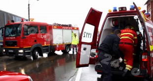 Accident rutier în Curtea de Argeș,două autoturisme implicate