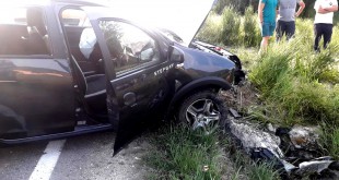 Accident rutier în localitatea Baiculesti (1)