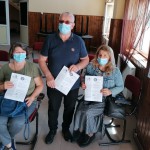 CARAVANĂ MOBILĂ DE VACCINARE LA MOȘOAIA. PRIMARUL LIBERAL ION NECULA S-A IMUNIZAT ÎMPREUNĂ CU FAMILIA (1)