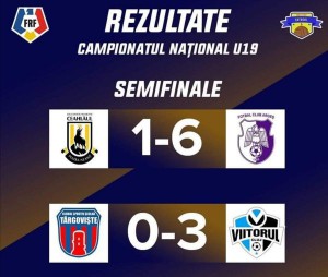 FC Argeș s-a calificat în finala Naționalului U19 !