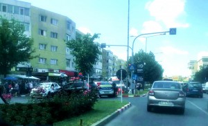 Accident rutier cu pieton pe strada Exercițiu