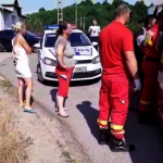 Accident rutier produs între două autoturisme în localitatea Poiana Lacului (2)