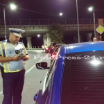 Poliţia în control noaptea la Podul Viilor (8)