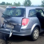 Răniţi în accident pe autostradă (1)