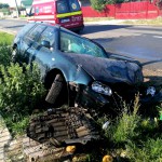accident rutier produs la intrare în Costeşti (1)