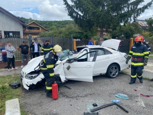 Accident rutier în localitatea Furnicoși - Argeş (1)