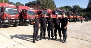 Alţi 10 pompieri argeşeni au plecat în Grecia (5)