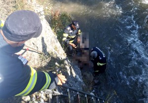 Bărbat găsit mort pe malul râului Dâmbovița