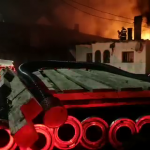 Case mistuite de flăcări în localitatea Micesti (1)