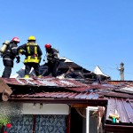 Incendiu la o casă, pe strada Buna-Vestire din comuna Bradu (2)