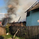 Incendiu provocat intenţionat la Dârmăneşti (5)