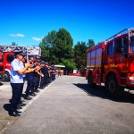 Pompierii reveniţi din Grecia (1)