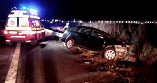 Accident cu opt victime pe autostradă