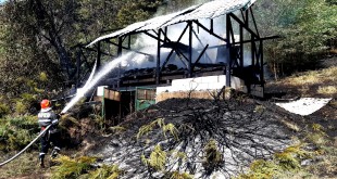 Incendiu comuna Băiculești, sat Manicesti