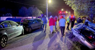 Trei răniţi şi patru maşini distruse la Pârvu Roşu (1)