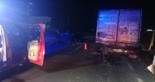 Accident rutier pe DN 73, în localitatea Micești (1)