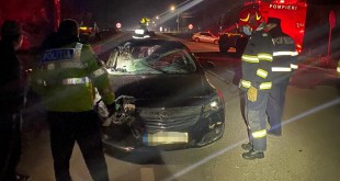Accident rutier pe DN 73, în localitatea Mihăești (1)