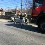 Incendiu la un autoturism în localitatea Dârmănești (2)