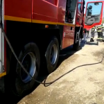 Incendiu la un autoturism în localitatea Dârmănești (4)